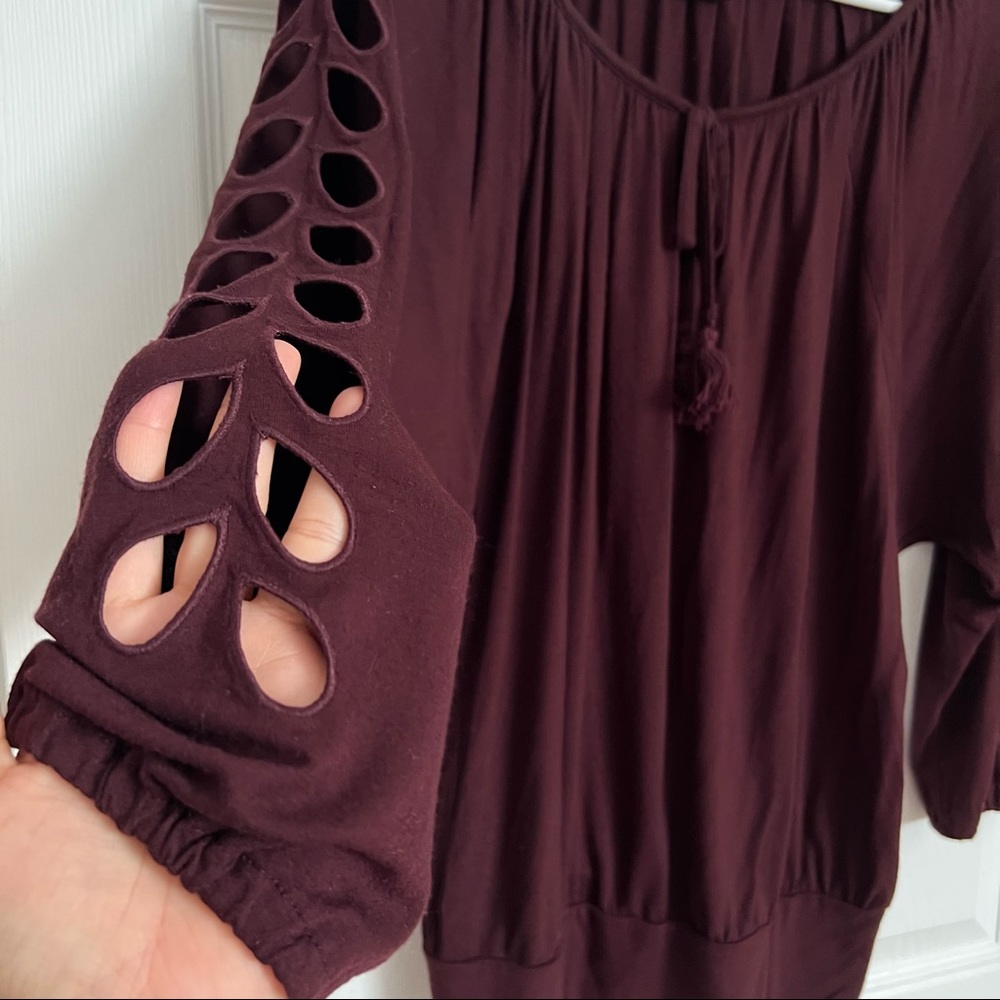 Anthropologie | Deletta | Catch a Glimpse Knit Tee - Picture 3 of 6